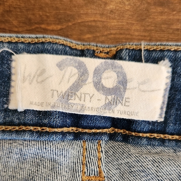 Free People We the Free Riley Daybreak High Rise Seamed Skinny Jeans, si… - Picture 10 of 12